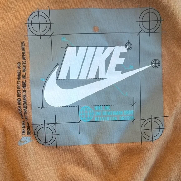Nike Kids Tan Sweatshirt - Picture 3 of 3